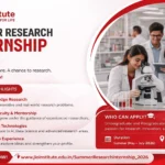 Jio Institute Summer Research Internship 2026