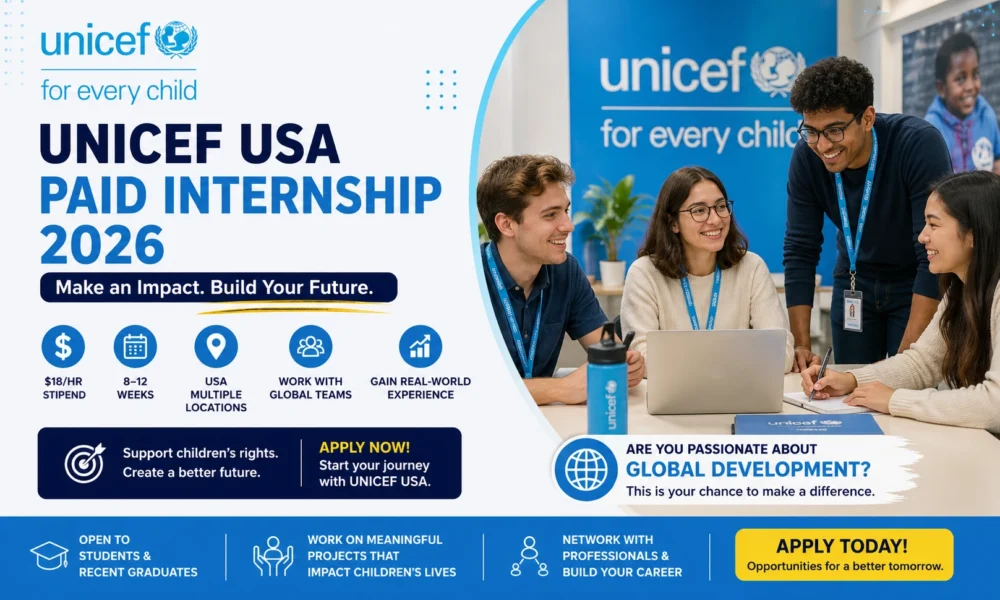 UNICEF USA Internship 2026