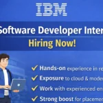 IBM Software Developer Internship 2026
