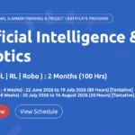 Artificial Intelligence & Robotics Internsip 2026