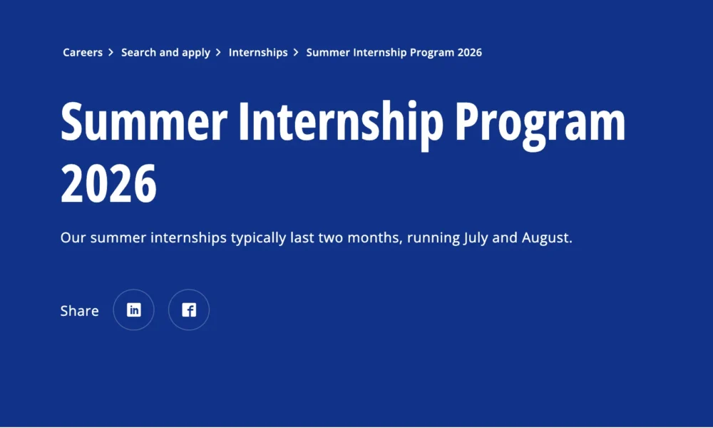 KPMG Summer Internship 2026