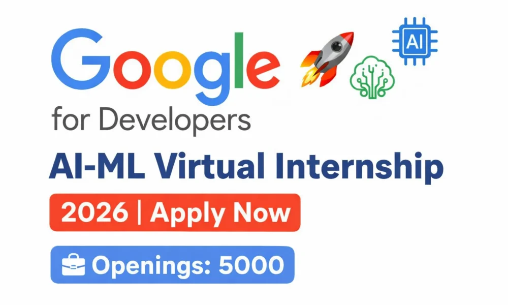 Google AI-ML Virtual Internship 2026