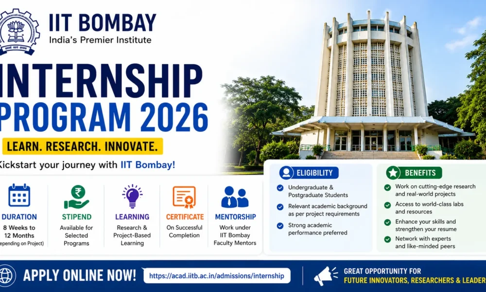 IIT Bombay Internship 2026