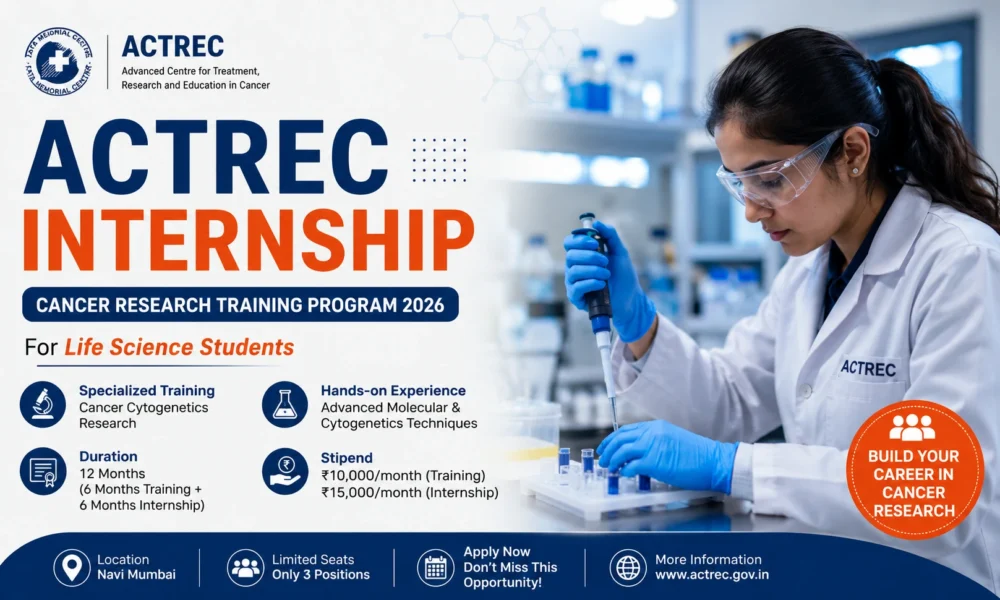 ACTREC Internship 2026