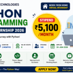 Python Programming paid virtual internship 2026