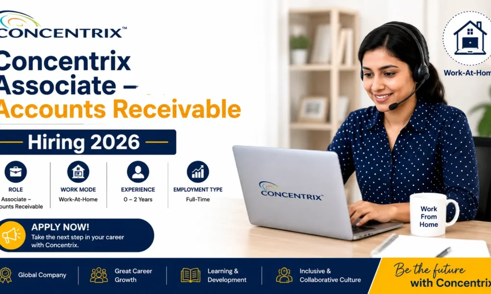 Concentrix work from home Accounts Receivable 2026