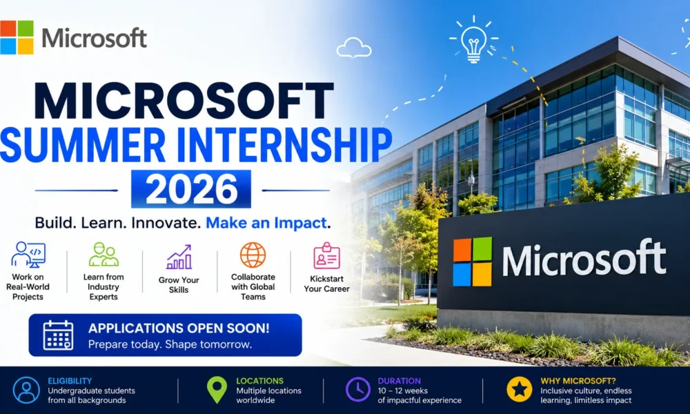 Microsoft Summer Internship 2026