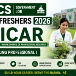 NCS Government Job for Freshers 2026