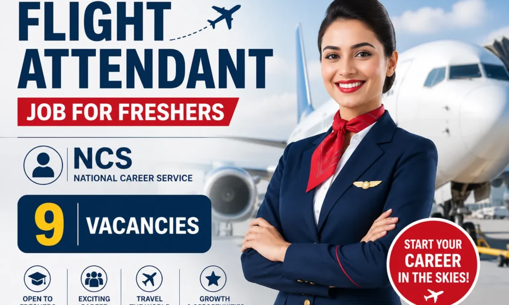 Flight Attendant Job for Freshers