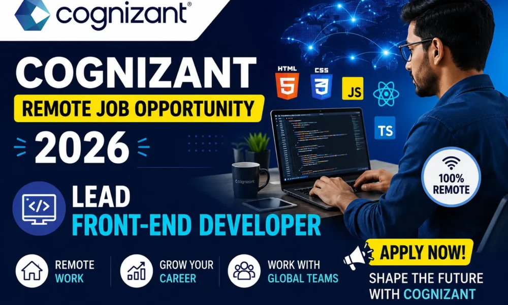 Cognizant Remote Job Opportunity 2026