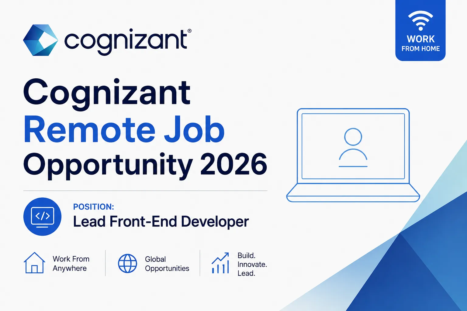 Cognizant Remote Job Opportunity 2026