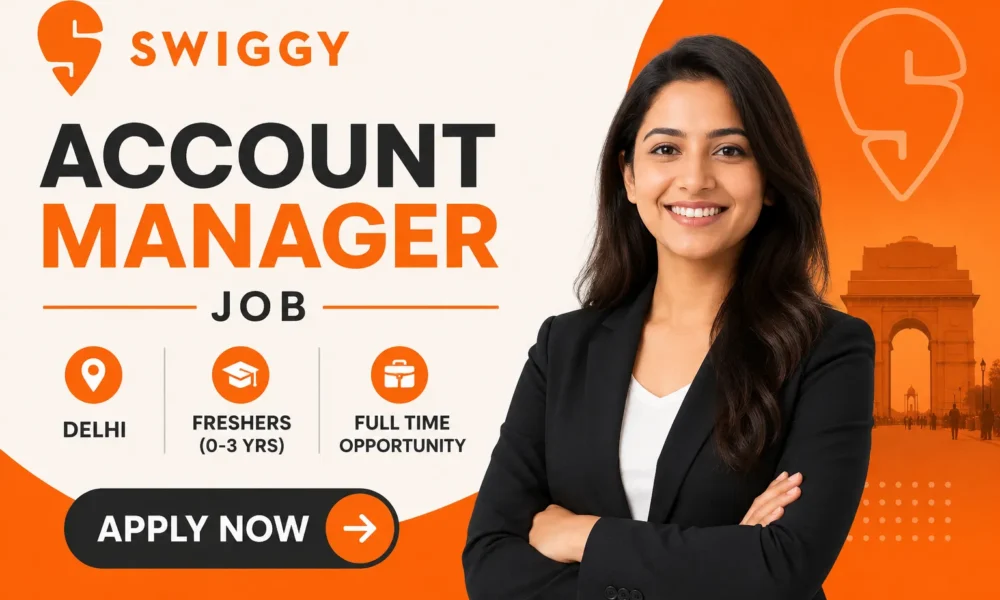 Swiggy Account Manager Job