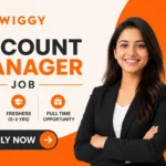 Swiggy Account Manager Job