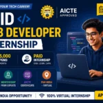 Paid Web Developer Internship