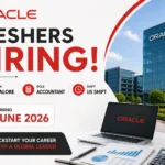 Oracle Freshers Hiring in Bangalore