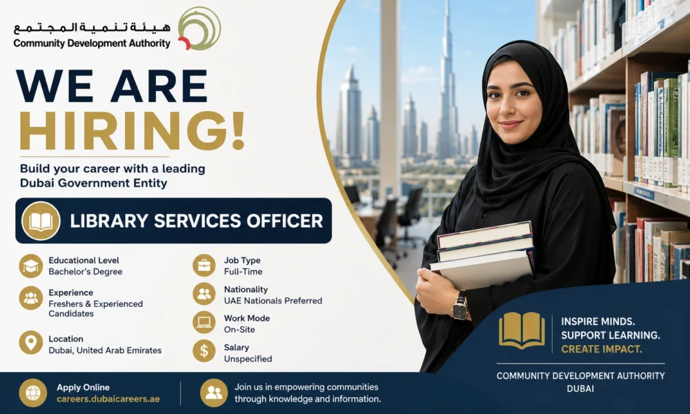 Library Officer Jobs in Dubai