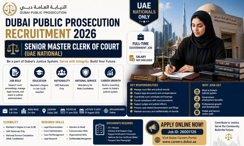 UAE Government Legal Jobs 2026
