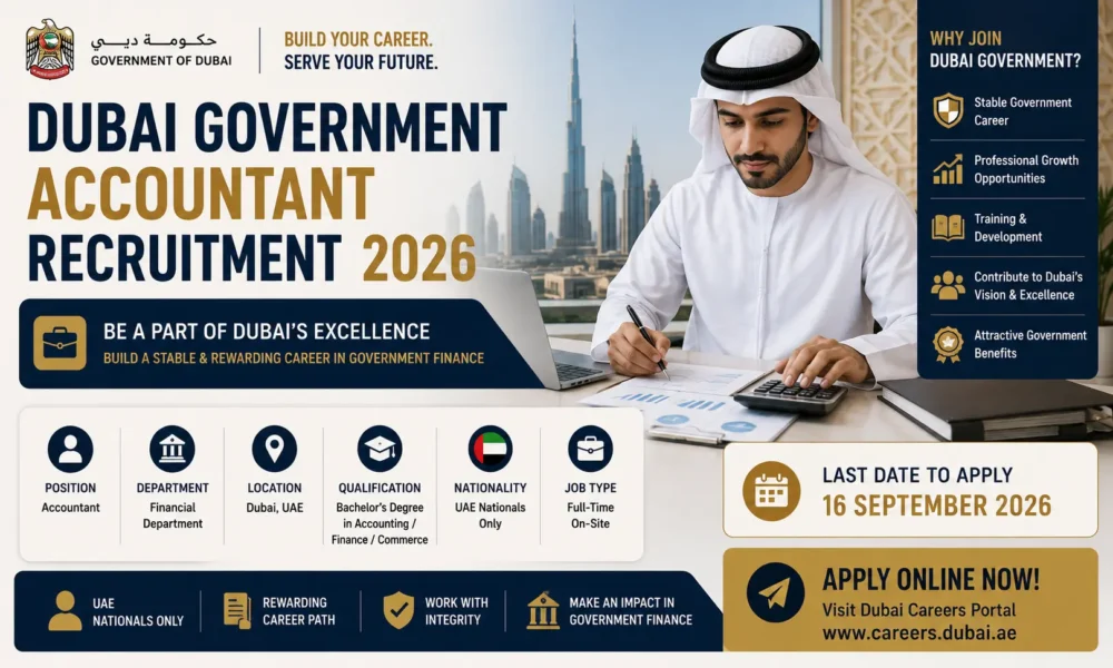 Dubai Govt Accountant Jobs 2026