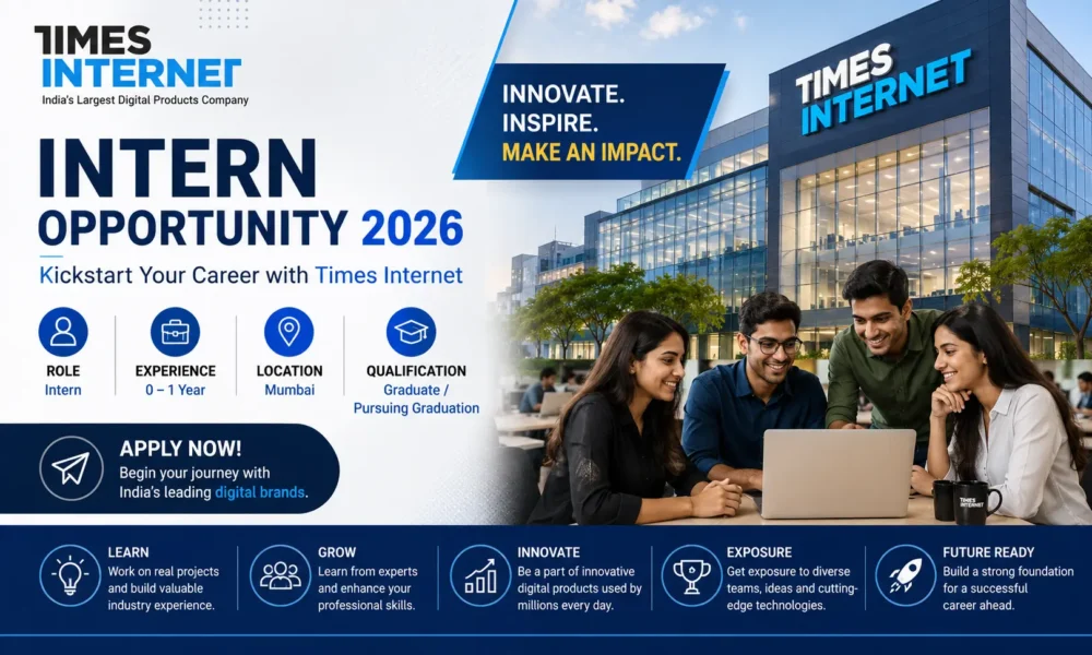 Times Internet Internship 2026
