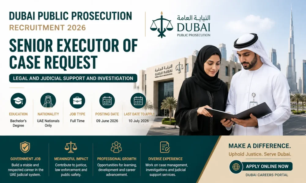 Dubai Public Prosecution Jobs 2026