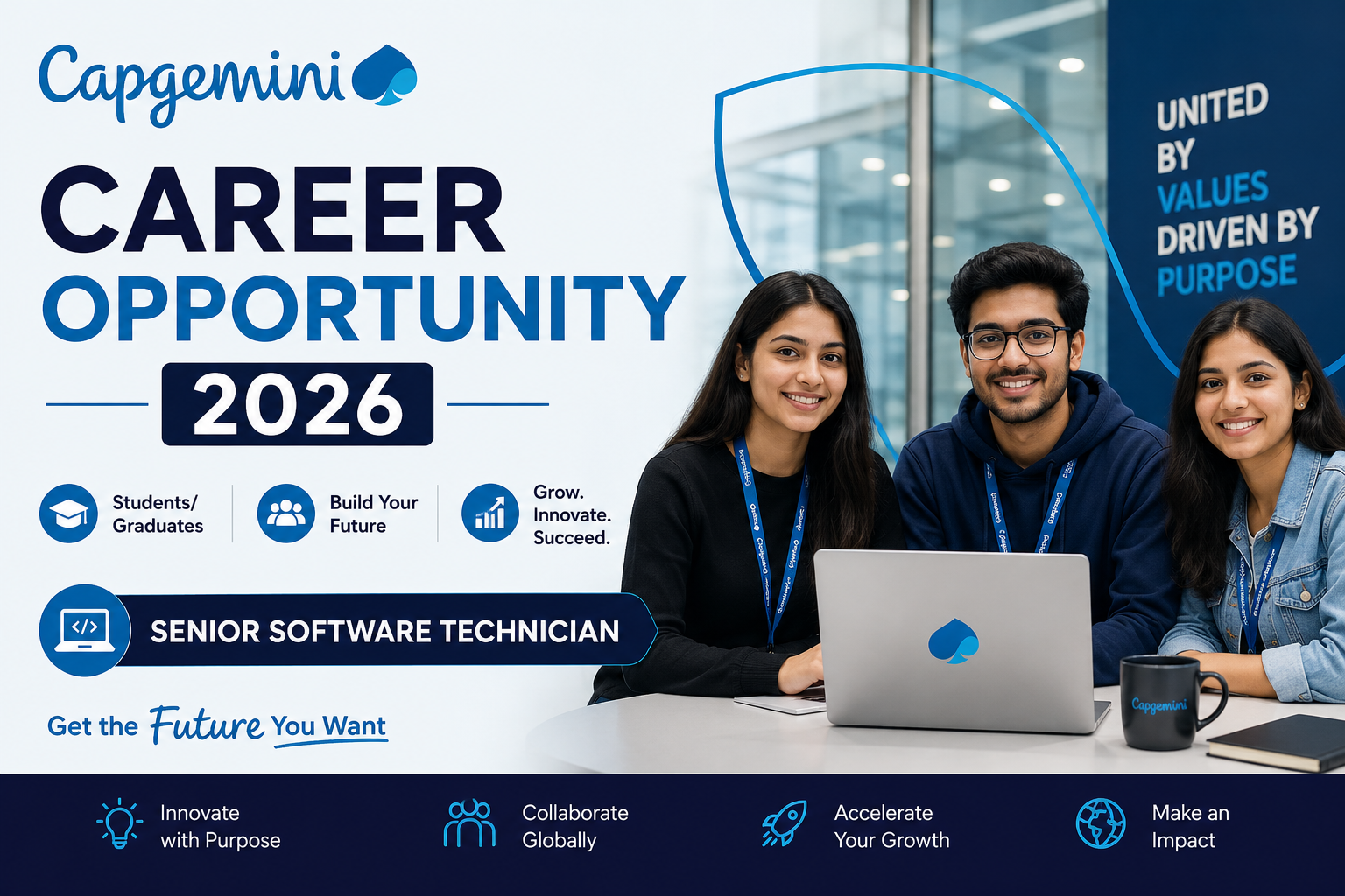 Capgemini Career Opportunity 2026 | Students/Graduates | Apply Now!