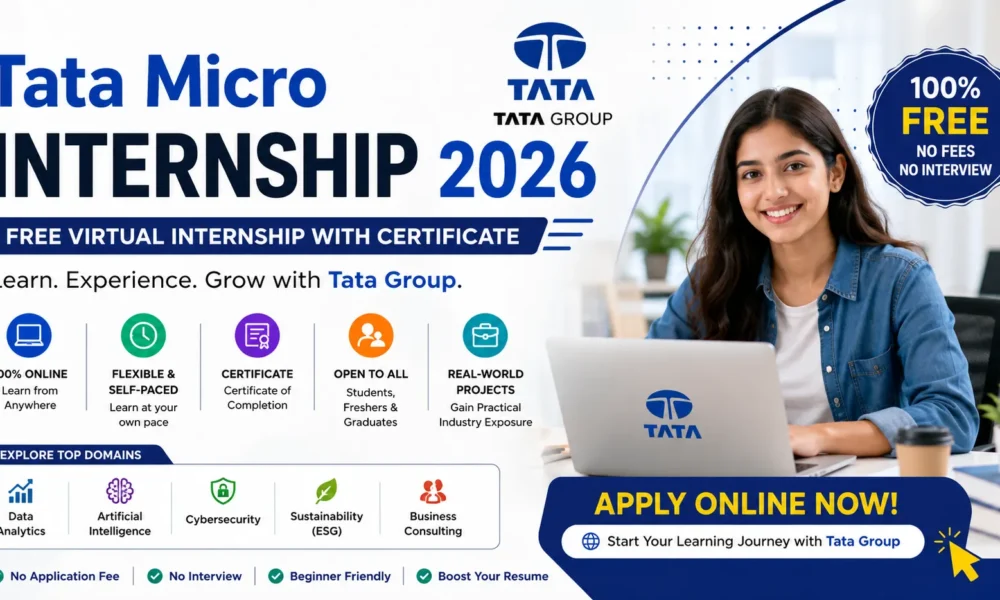 Tata Micro Internship 2026