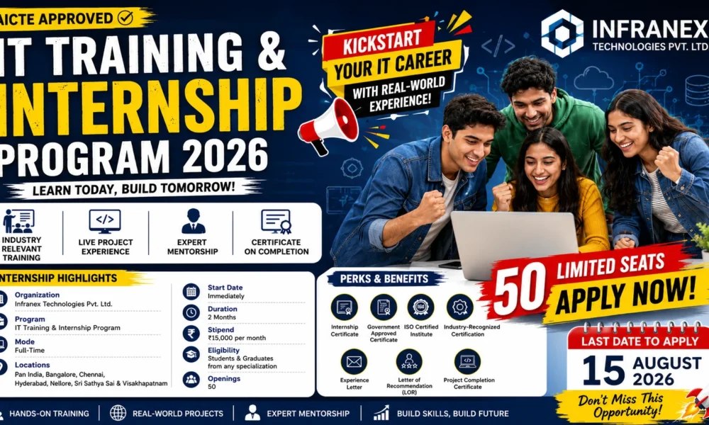 IT Training and Internship Program 2026
