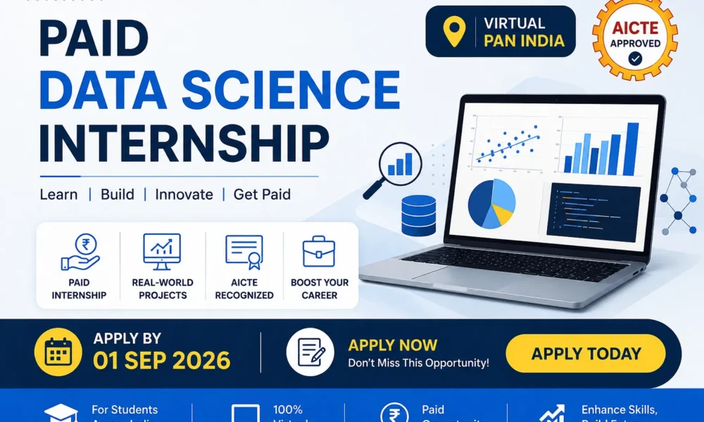 Paid Data Science Internship