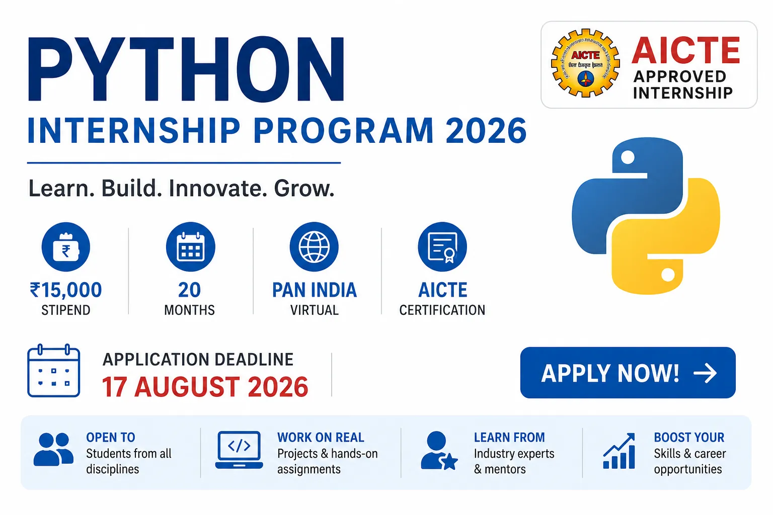 Python Internship Program 2026