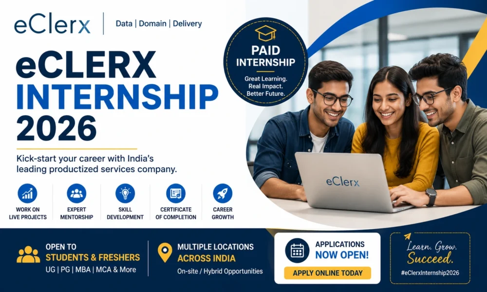 eClerx Internship 2026