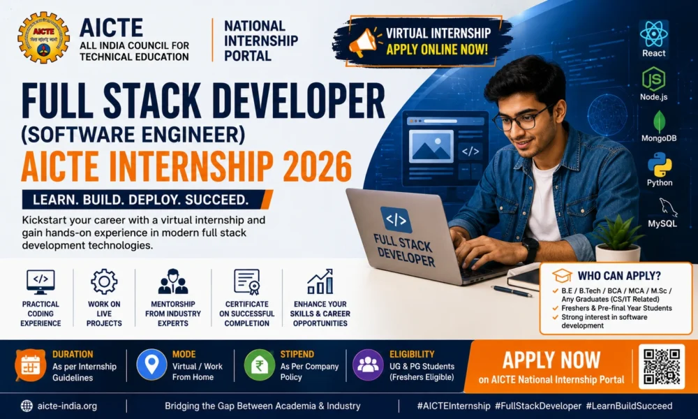 AICTE Full Stack Internship 2026