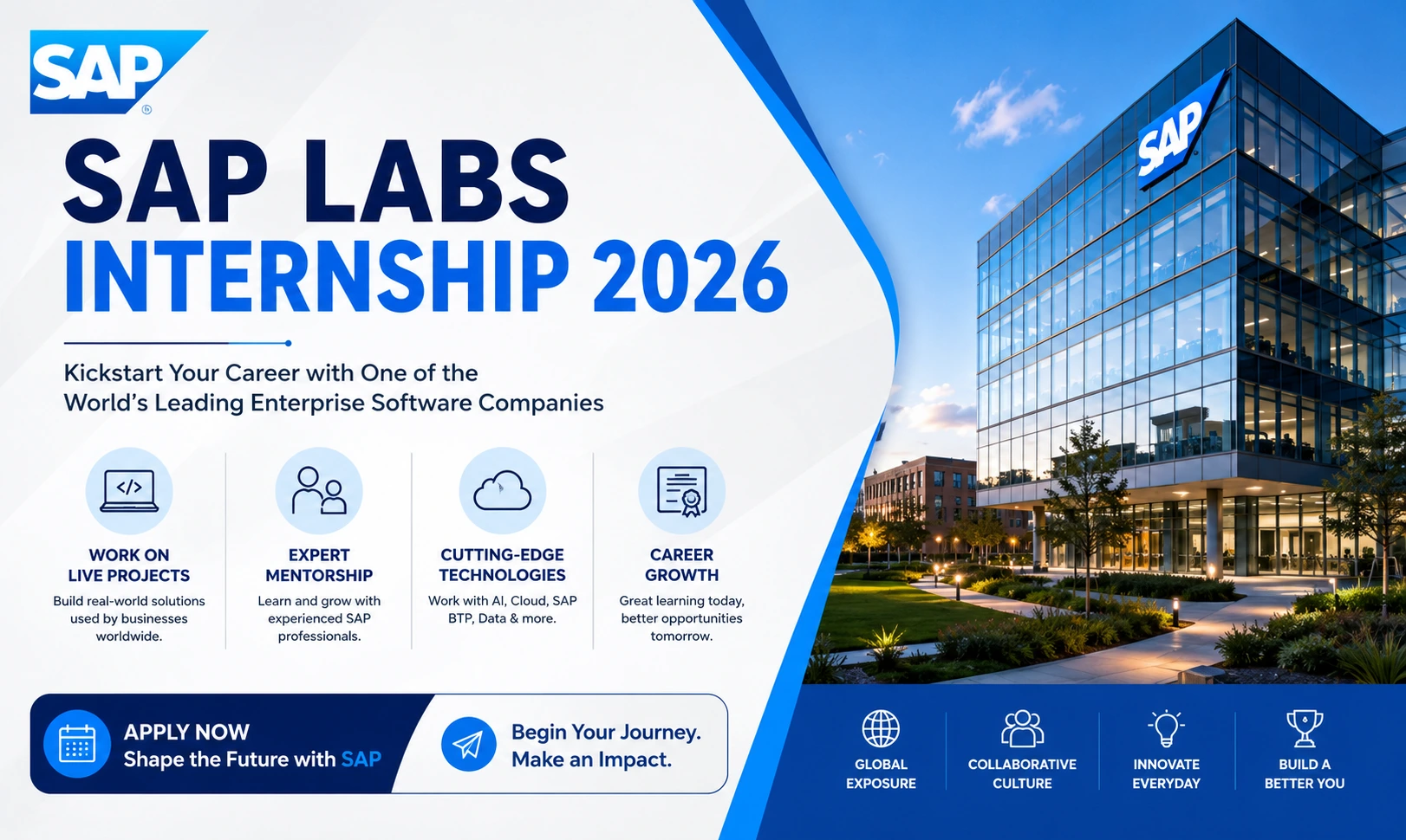 SAP Labs Internship 2026 for Freshers | Apply Now
