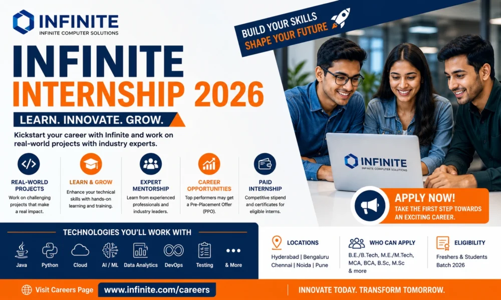 Infinite Internship 2026