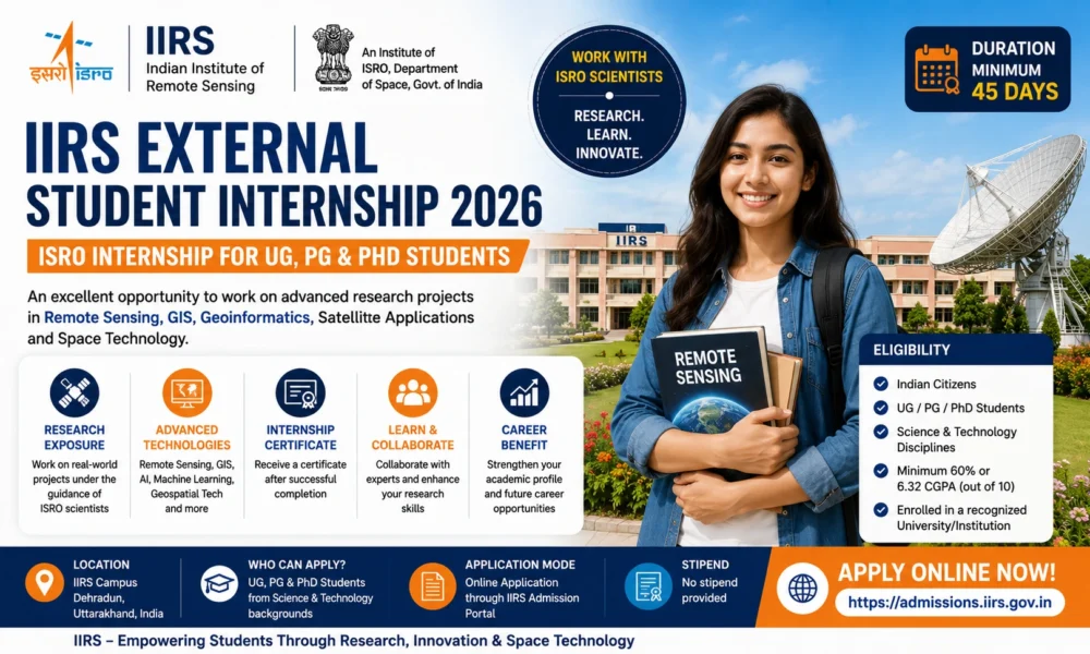 IIRS Internship 2026