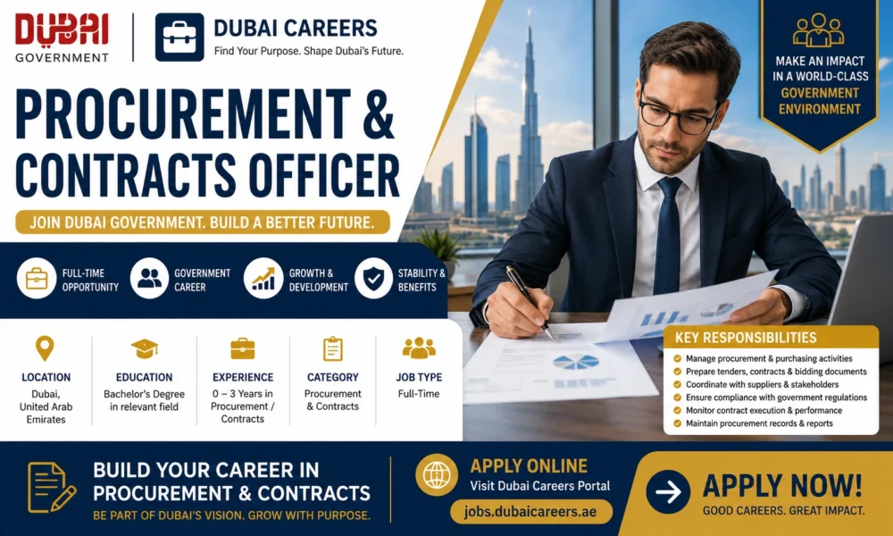 Dubai Government Jobs 2026