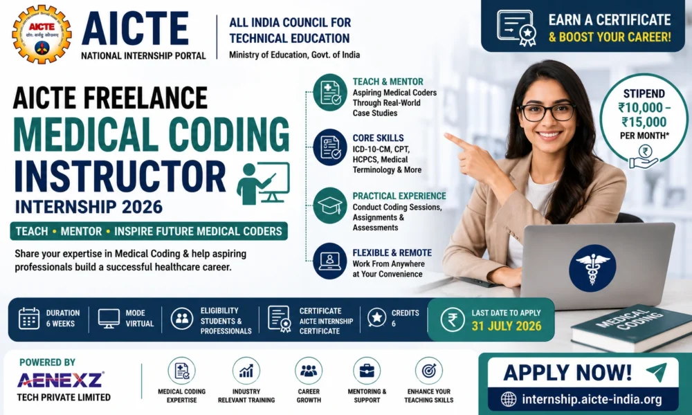 AICTE Medical Coding Internship 2026