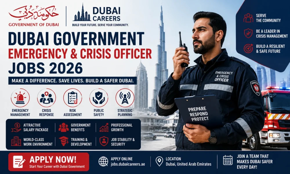 Dubai Government Officer Jobs 2026