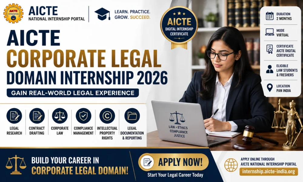 AICTE Legal Internship 2026