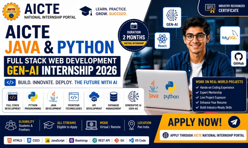 AICTE Gen-AI Stack Internship 2026