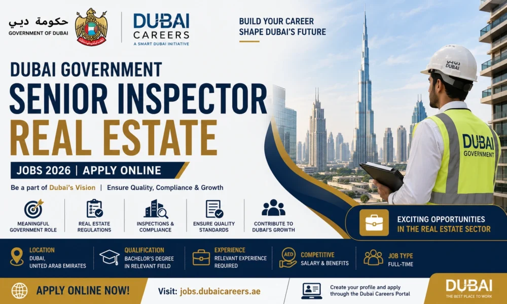 Dubai Senior Inspector Jobs 2026