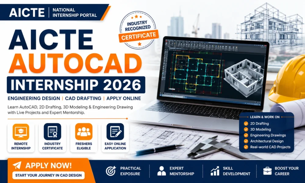 AICTE AutoCAD Internship 2026