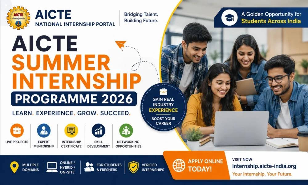 AICTE Summer Internship Programme 2026