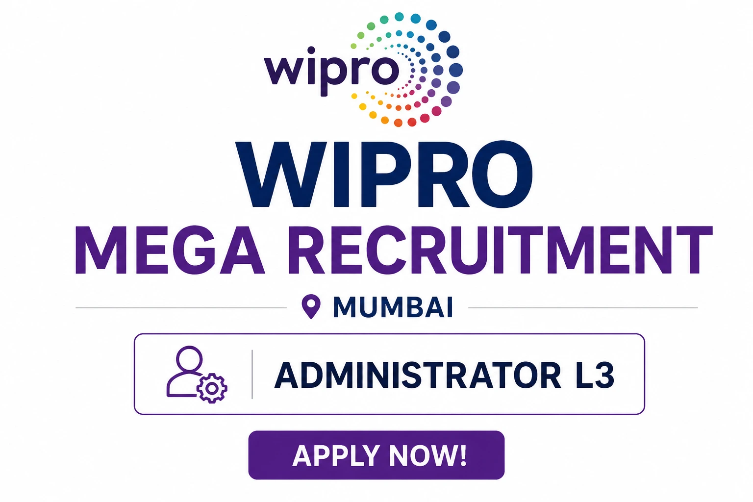 Wipro Mega Recruitment in Mumbai