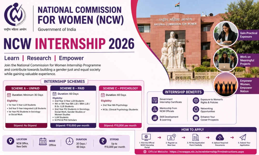 NCW Internship 2026