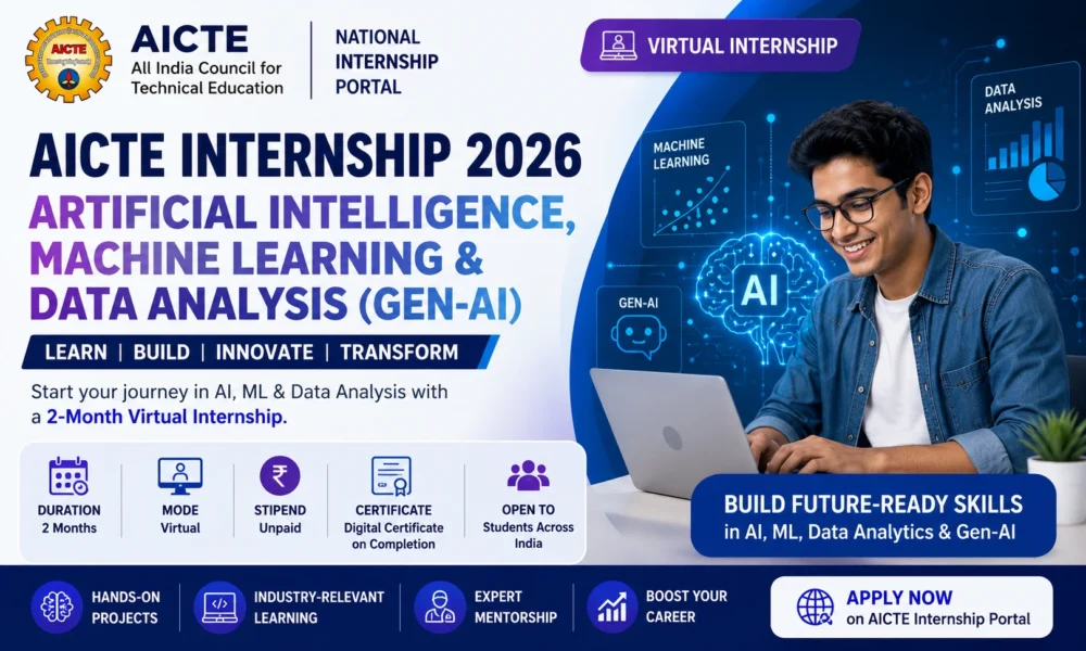 Artificial Intelligence Internship 2026