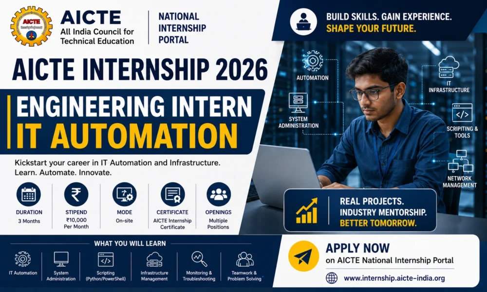 AICTE IT Automation Internship 2026