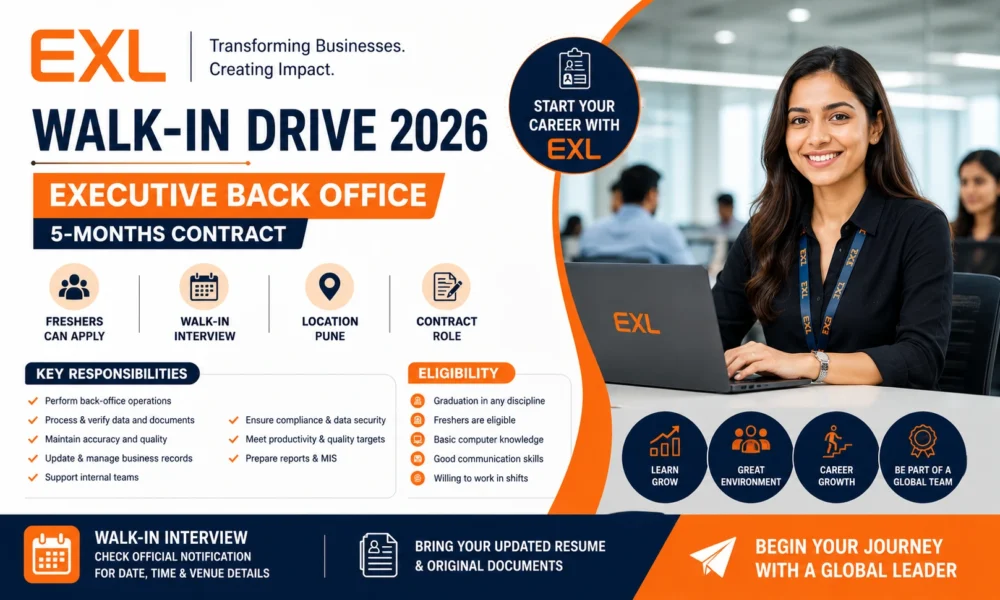 EXL Walk-in Drive 2026