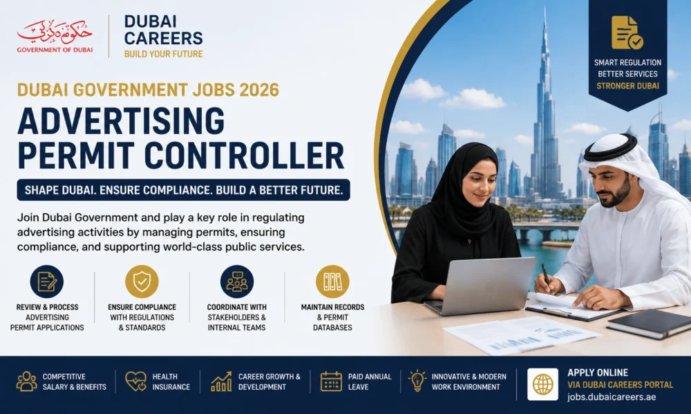 Dubai Government Jobs 2026