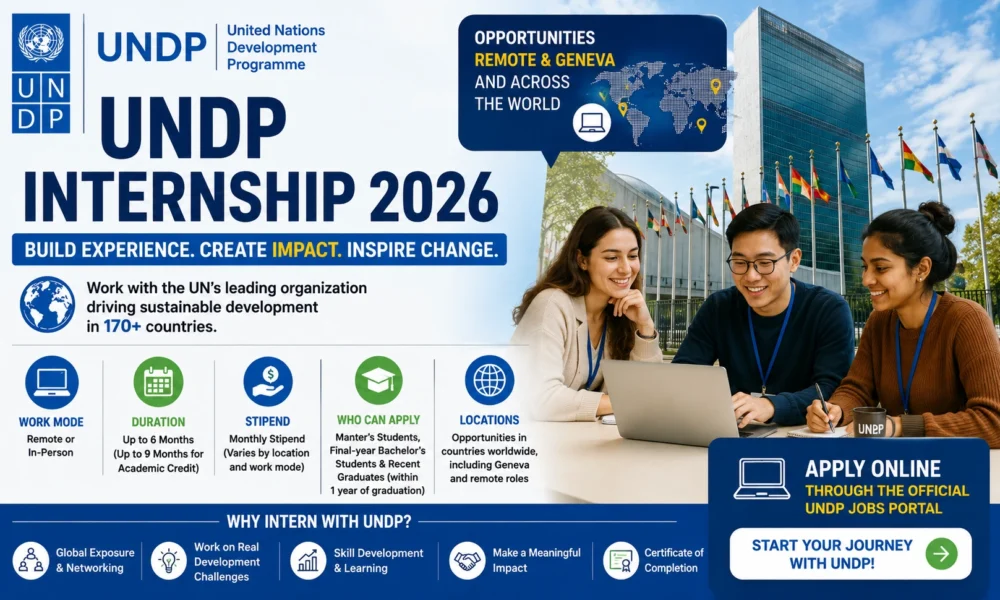 UNDP Internship 2026