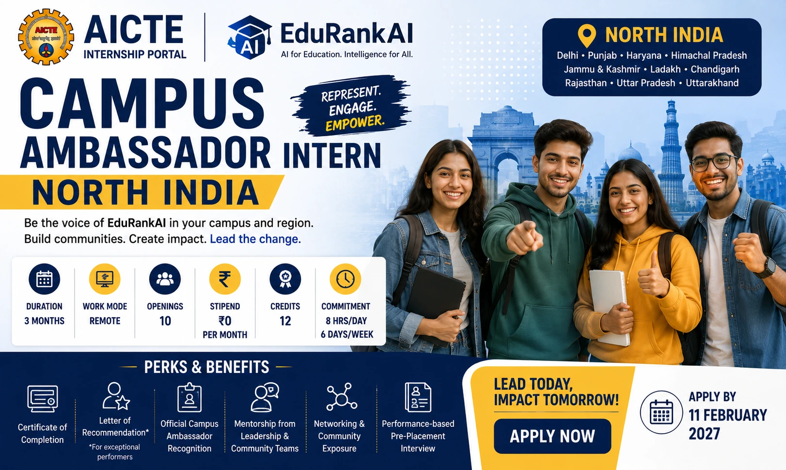 AICTE Campus Ambassador Intern 2026 | Remote Internship for Students